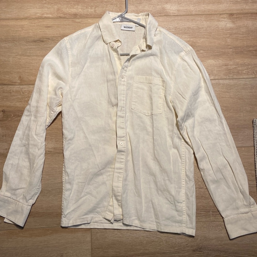 Weekday linen long sleeve